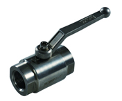 2pcs ball valve reduce port